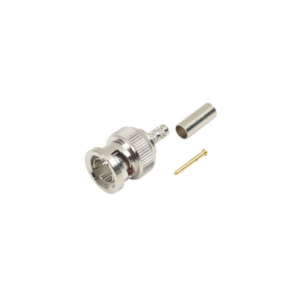 Conector BNC Macho para Mini Coaxial 1164A, 8212 (CCTV).