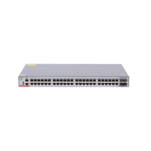 Switch Administrable Capa 3 con 48 puertos Gigabit + 4 SFP+ para fibra 10Gb, gestión gratuita desde la nube.