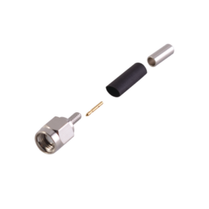 Conector SMA Macho de anillo plegable para cable RG-174/U, BELDEN 8216,