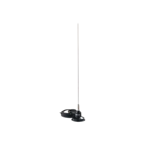 Antena Móvil VHF Con Montaje Magnético y Conector BNC Macho, 148-174 MHz