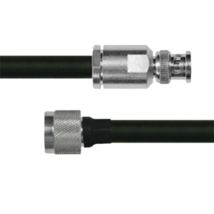 Cable Coaxial RG-214/U de 180 cm, en 50 Ohm, 0.425", CD-4 GHz, con Conectores BNC Macho a N Macho.