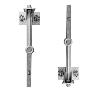 Par de Herrajes para sujeción de línea de vida para STZ30G, STZ35G y STZ45.