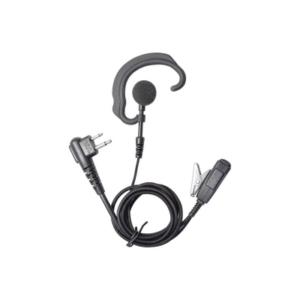Micrófono Audífono de Solapa Estilo Gancho / CABLE FIBRA TRENZADA KEVLAR ULTRA RESISTENTE Para MOTOROLA GP300/SP50/P1225/PRO3150/EP450/EP350/MAG ONE/RDU2020/XV2600 HYT TC-500/518/600/610/620/700/1600/700EX
