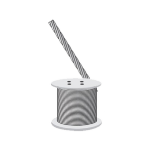 Cable Retenida 7 Hilos, Resistencia 2154 Kg. Diámetro 1/4" (Precio por Metro).