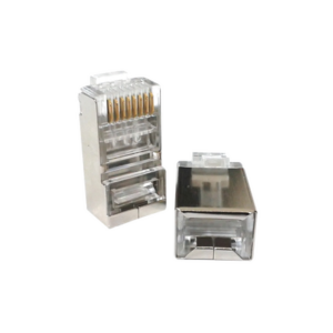 Conector RJ45 para Cable FTP/STP Categoría 5E - Blindado sin pin a tierra