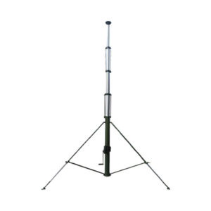 Mástil Telescópico Retraible Manual de 9 metros con Accesorios. Incluye Tripie.