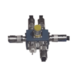 Unión de 4 Vías, 300-512 MHz para Combinador Telewave, 400 Watt en Conectores N Hembra.