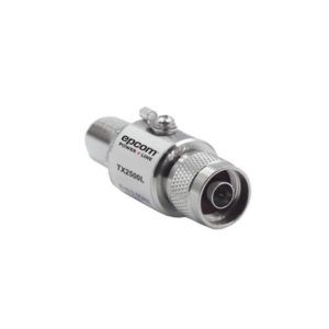 Protector de Línea Coaxial, tipo tubo de gas y paso de C.D., para 0-2.5 GHz, 750W y 0.2 dB de Perdida por Inserción