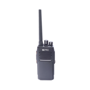 Radio Portátil UHF 400-512 MHz, Digital DMR-Analógico, 5 W, Incluye antena, batería, cargador y clip