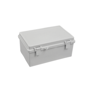 Gabinete Plástico para Exterior (IP65) de 150 x 220 x 105 mm Cierre por Broche.