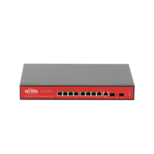 Switch Administrable Capa 2 de 8 puertos 10/100/1000 PoEaf/at + 2 x SFP Gigabit, con respaldo para energía solar