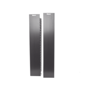 Organizador Vertical Doble NetRunner, para Rack Abierto de 45 Unidades, 6.7in de Ancho, Color Negro