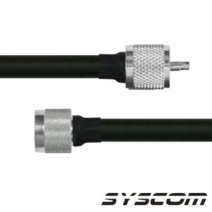 Cable RF400, con conectores UHF (PL-259) Macho / N Macho.