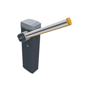 Kit Barrera Vehicular GARD GT4 / Uso Intensivo / Gabinete en Acero Galvanizado / Incluye Brazo de 4M, Corona Led de Iluminación, Tira Led y Bandas Reflectivas