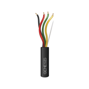 CARRETE DE 305 M 4 X 14 AWG DE CABLE DIRECT BURIAL NEGRO.
