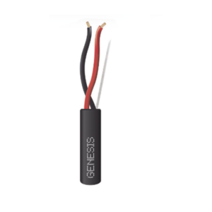 Carrete de cable 2 X 18 AWG FPL para Incendio / 305 mts / Enterrado Directo o Intemperie / Resistente a la Luz Solar / Sin Blindaje