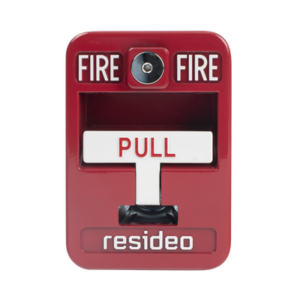 Estación de jalón convencional de acción simple color roja