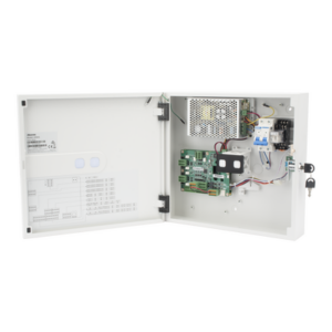 Controlador de Acceso para 4 puertas / Administrable 100 % en la Nube / Compatible con Teclado Wiegand de Terceros / PIN para visitas desde la APP / Capacidad de batería de respaldo / Función de Anti-Passback / 50,000 Tarjetas