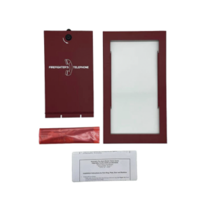 Puerta con cerradura para montaje en superficie