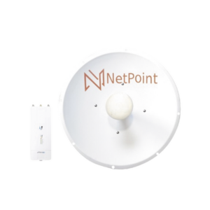 Kit de radio AF5XHD con antena NP2 de 34 dBi , Frecuencia (4.9-6.2 GHz), incluye jumper, ideal para distancias de hasta 50km