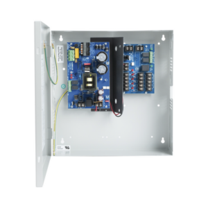 Fuente de Poder ALTRONIX de 12/24 Vcd (Seleccionable) @ 6A / 1 entrada de control a 5 salidas UL-294, UL-1481, UL-603, UL-1069. cUL, CSFM y MEA/ Aplicación para Control de Acceso, Sistemas de Alarma y Detección de Incendio.