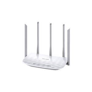 Router Inalámbrico doble banda AC, 2.4 GHz y 5 GHz Hasta 1350 Mbps, 5 antenas externas omnidireccional, 4 Puertos LAN 10/100 Mbps, 1 Puerto WAN 10/100 Mbps