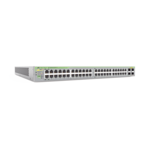 Gigabit webSmart switch, 48 Puertos PoE+ 10/100/1000T, 4 Puertos SFP