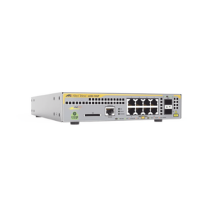 Switch PoE+ Administrable Capa 3 D/8 Ptos 10/100/1000 + 2 SFP Incluye Montaje AT-RKMT-J14