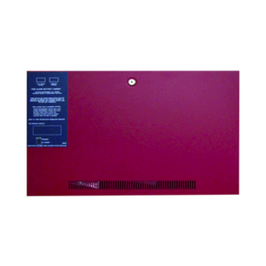 Gabinete para dos baterías de respaldo de 55 AH. Para aplicaciones en sistemas de detección de incendio (FAS).