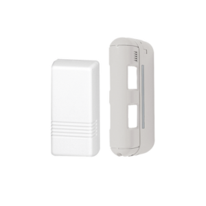 Detector de movimiento inalámbrico de doble cobertura, ideal para lugares angostos, fachadas o generar bardas virtuales hasta 24 metros / Incluye Transmisor 5816 para paneles Honeywell