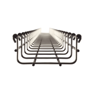 Charola tipo malla 54/100 mm, con acabado Acero Inoxidable 304L, hasta 86 cables Cat6, tramo 3 m