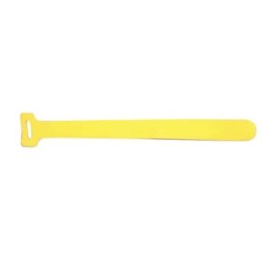 Amarre de contacto, color amarillo, 150 x 12mm (5pzs) (4300-02022)