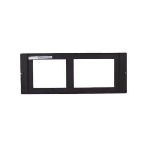 Placa de 1 Fila para DVC / Color Negro