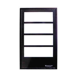 Puerta para Gabinete de 4 Niveles / para Paneles NOTIFIER Serie ONYX / Color Negro