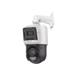 [TandemVu] Domo PTZ IP 4 Megapixel con Cámara Fija 4 Megapixel / 25X Zoom / 100 mts IR / IP66 / ACUSENSE / PoE+ / Entrada-Salida de Audio y Alarma / Ultra Baja Iluminación / Micro SD