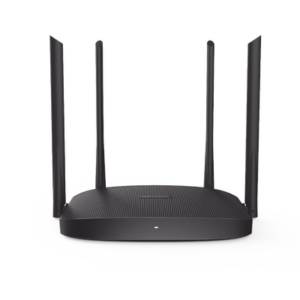 Router Inalámbrico WISP Gigabit / Doble Banda AC (2.4 GHz y 5 GHz) / Hasta 1200 Mbps / 4 Puertos 10/100/1000 Mbps / 4 Antenas Externas Omnidireccional de 5 dBi / Interior