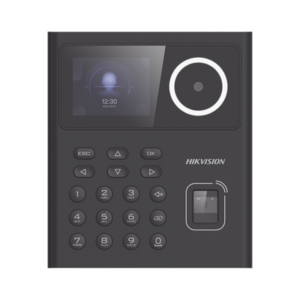 Terminal WiFi de Huella, Facial y Tarjetas MIFARE para Control de Acceso o Asistencia / 500 rostros y 1,000 Huellas y Tarjetas / Detección de Cubrebocas / HikConnect