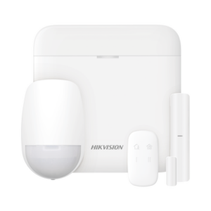 (AX PRO) Kit de Panel de Alarma Inalámbrico de Hikvision / Soporta 64 Zonas / GPRS, Wi-Fi y Ethernet / Incluye Batería de respaldo / Compatible con los Accesorios AX PRO.