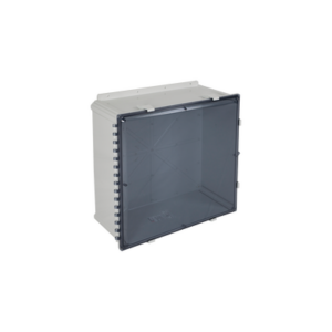 Gabinete de Policarbonato, IP66 para Uso en Interior o Exterior, Puerta Ahumada y Removible