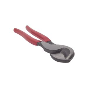 Pinza cortador multicable de alta palanca de 10" (254 mm), fabricada en alma de acero al carbón y mango ergonómico de PVC.