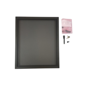 Puerta para Gabinete de 2 Niveles EQBB-B4 / Ventilada / para Paneles Serie EQ de NOTIFIER / Color Negro