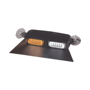 Luz interior de parabrisas con ventosa con visera color ámbar y claro