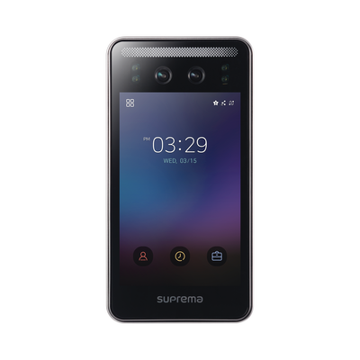 Face Station F2 con detector de Tapa bocas / Lector Facial / Lector de tarjetas Móviles y RFID(125kHz EM, 13.56Mhz MIFARE, MIFARE Plus, DESFire EV1/EV2, FeliCa, iCLASS SE/SR/Seos) / Compatible con BioStar2