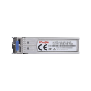 Módulo transceptor GE-SFP-LX20-SM1310-BIDI 1000BASE-LX SFP 1310nm-TX/1550nm-RX 20-km DDM Simplex LC SMF