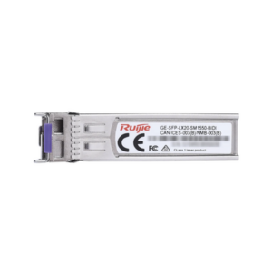 Módulo transceptor GE-SFP-LX20-SM1550-BIDI 1000BASE-LX SFP 1550nm-TX/1310nm-RX 20-km DDM Simplex LC SMF