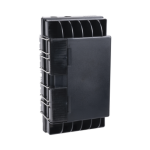 Caja de Empalme de Fibra Óptica, Exterior IP65, instalación aérea, hasta 144 Empalmes