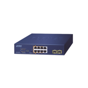 Switch PoE No Administrable de Escritorio, 2 puertos Gigabit 802.3bt, 4 Puertos gigabit 802.3at, 2 puertos 10/100/1000, 2 Puertos SFP Gigabit.