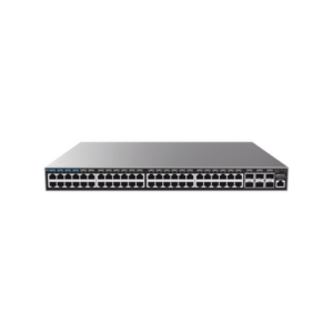 Switch Capa 3 Administrable / 48 puertos 10/100/1000 Mbps + 6 Puertos SFP+ de 10 Gigabits / Compatible con GWN Cloud.