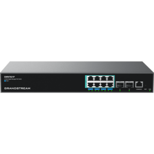 Switch PoE Multigigabit Capa 3 / 8 Puertos Ethernet 2.5 G / 2 Puertos SFP+ / PoE++ Dinámico / IPv6 e IPv4 / VLAN Avanzada / QoS / Stacking hasta 4 Dispositivos / Administración Local y en la Nube