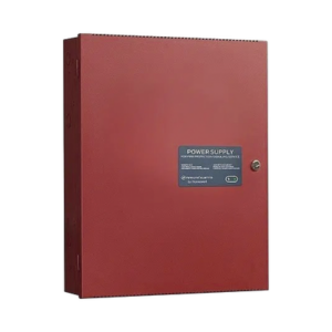 Fuente de Alimentación Auxiliar Convencional / 10 A / 3 Entradas / 7 Salidas NAC o Auxiliar de 24 Vcc / Gabinete Rojo